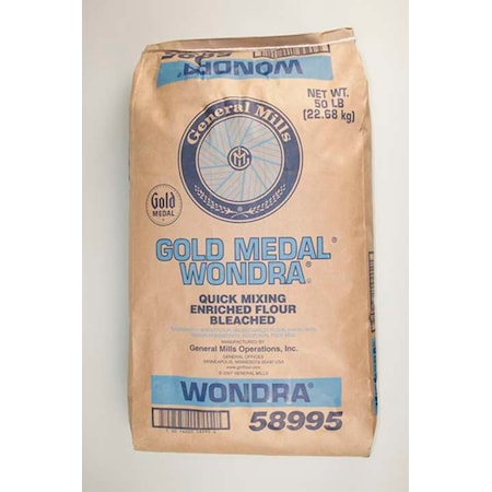 Gold Medal Gold Medal Wondra Quick Mixing Enriched Bleached Malted Flour 50lbs 16000-58995